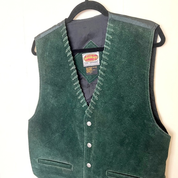 Vintage Other - VTG Leather State of Oklahoma Vest